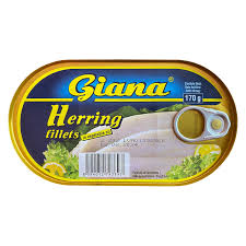 GIANA Heringfilé olajban 170g