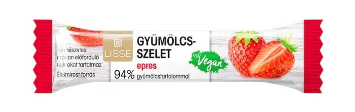 LISSÉ 30g Gyümölcs-szelet Epres