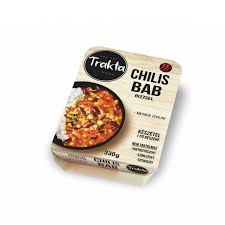 TRAKTA KÉSZÉTEL – CHILIS BAB RIZZSEL 330g