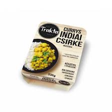 TRAKTA KÉSZÉTEL – CURRYS INDIAI CSIRKE RIZZSEL 330g