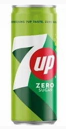 7UP 330ml Zero sugar  24db / #