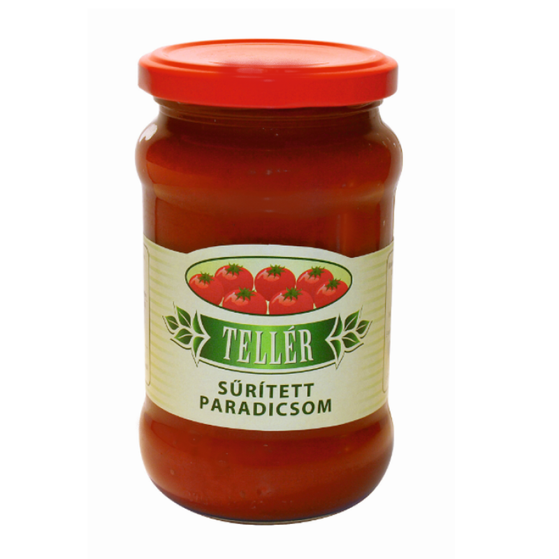 Tellér süritett paradicsom 360g 15-17%