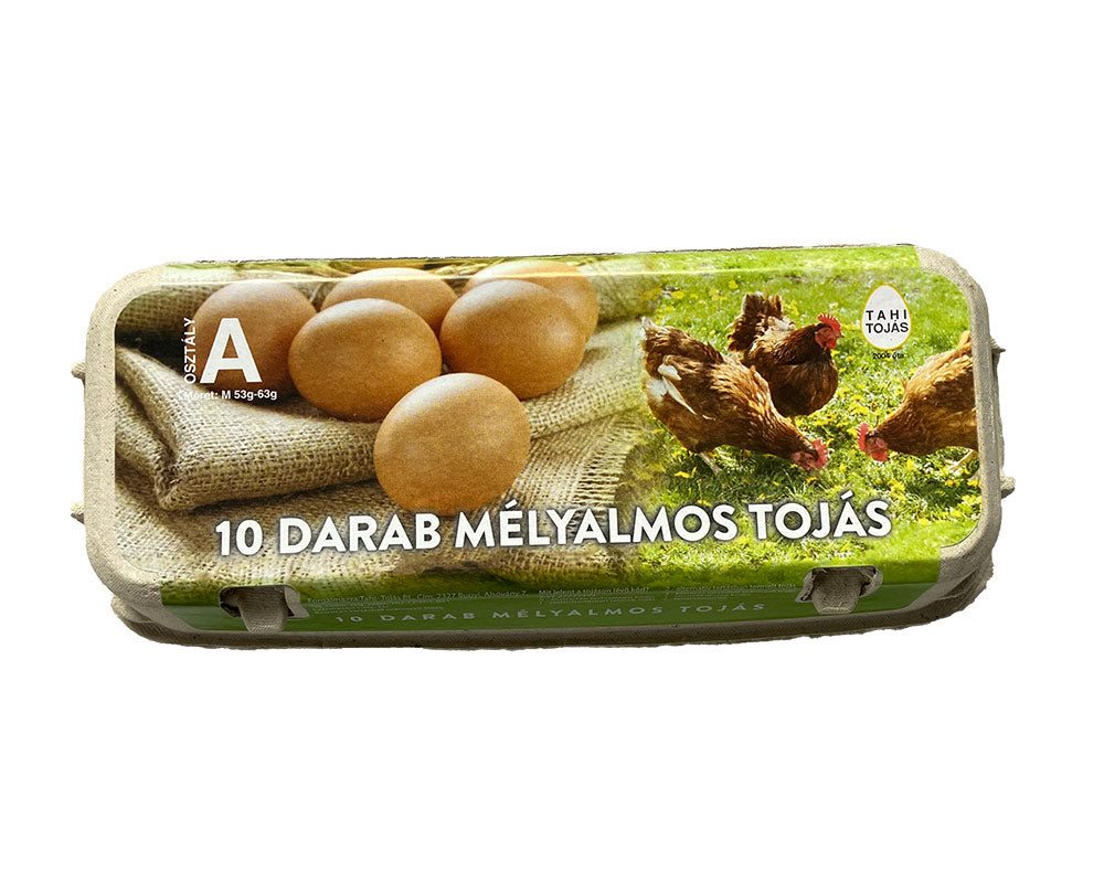 Mélyalmos dobozos tojás (M)