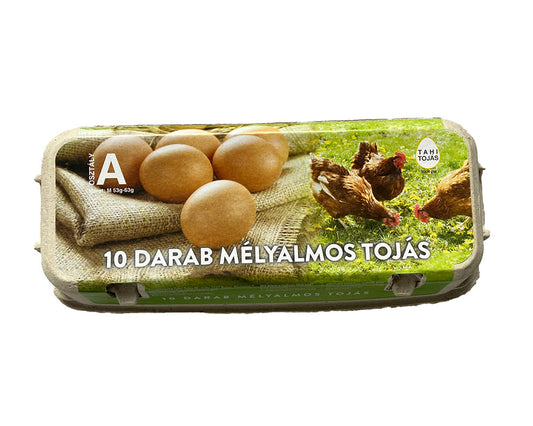 Mélyalmos dobozos tojás (M)