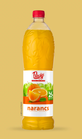 Pölöskei Narancs ízű 25 % szirup(szörp) 1L