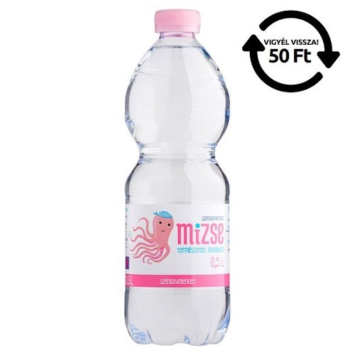 MIZSE 0,5 L szénsavmentes ásványvíz (6x0,5 L)