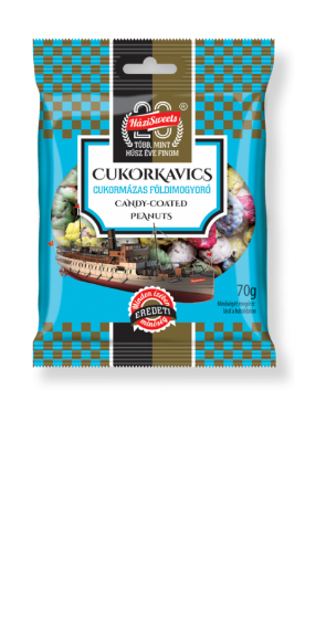 HáziSweets 70g Cukorkavics cukormázas földimogyoró