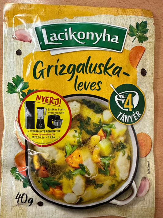 Lacikonyha Grízgaluska-leves 40 g /4 tányér/