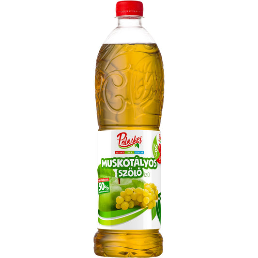 Pölöskei muskotályos szőlő  ízű szörp 1L 50%