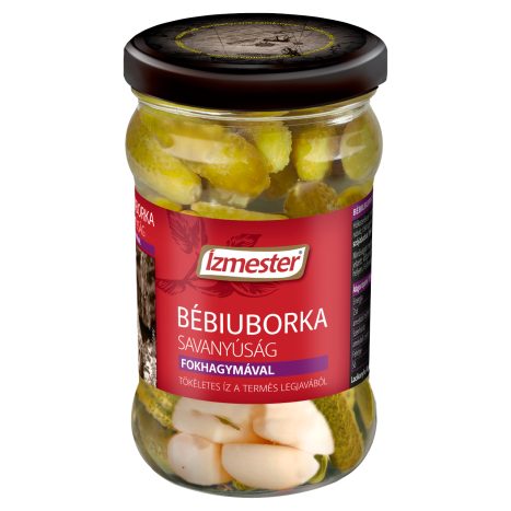 Ízmester Bébiuborka fokhagymával 300 g