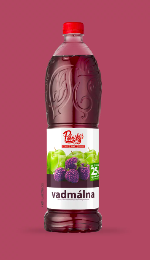 Pölöskei vadmálna ízű 25% szirup(szörp)  1L